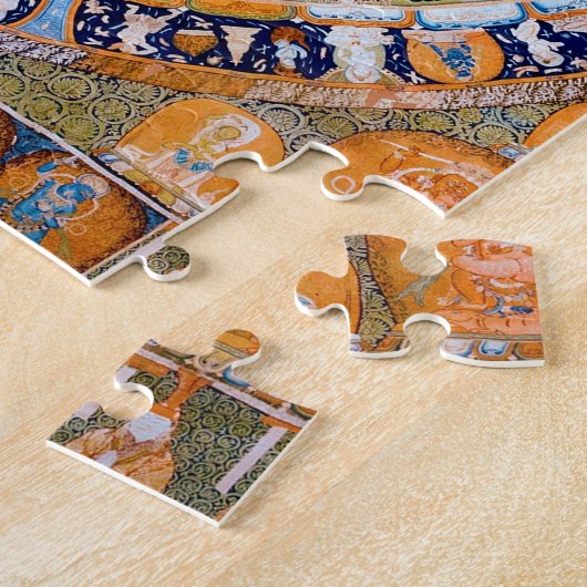 Mandala Kosmisches Diagramm für Meditation Puzzle (Seite)