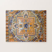 Mandala Kosmisches Diagramm für Meditation Puzzle (Horizontal)