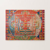 Mandala Kosmisches Diagramm für Meditation Puzzle (Horizontal)