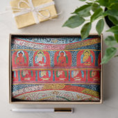 Mandala Kosmisches Diagramm für Meditation Seidenpapier (Geschenk)