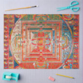 Mandala Kosmisches Diagramm für Meditation Seidenpapier (Basteln)