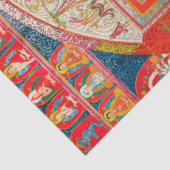 Mandala Kosmisches Diagramm für Meditation Seidenpapier (Ausschnitt)