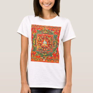 Mandala Kosmisches Diagramm für Meditation T-Shirt