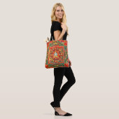 Mandala Kosmisches Diagramm für Meditation Tasche (Am Model)