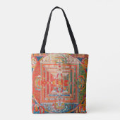 Mandala Kosmisches Diagramm für Meditation Tasche (Rückseite)