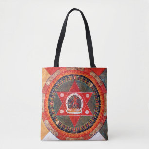Mandala Kosmisches Diagramm für Meditation Tasche