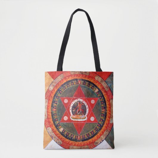 Mandala Kosmisches Diagramm für Meditation Tasche (Vorderseite)
