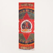 Mandala Kosmisches Diagramm für Meditation Yogamatte (Vorderseite)