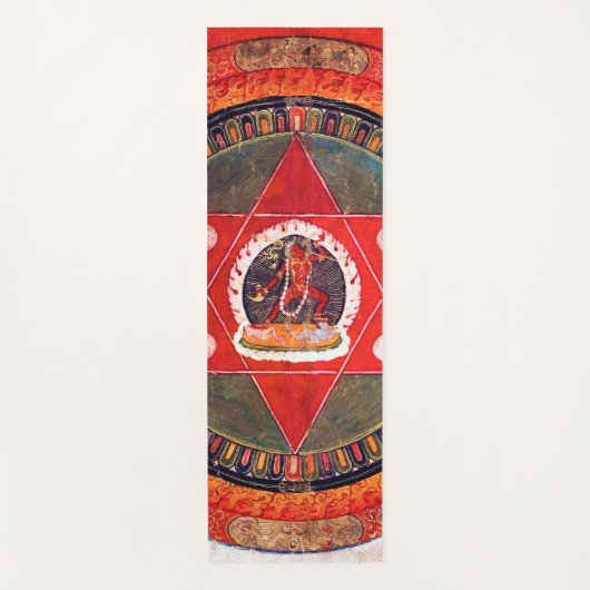 Mandala Kosmisches Diagramm für Meditation Yogamatte (Vorderseite)