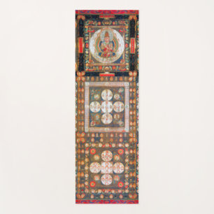 Mandala Kosmisches Diagramm für Meditation Yogamatte