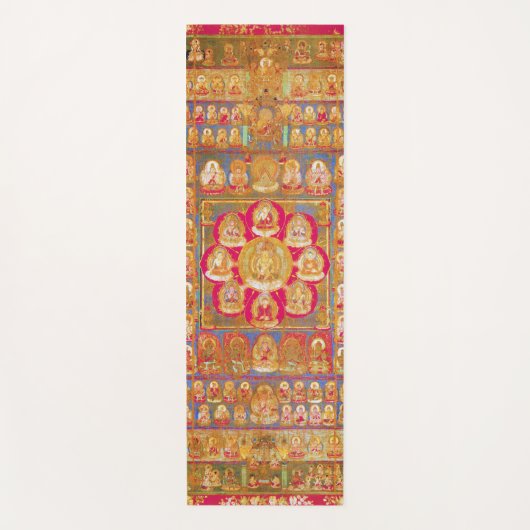 Mandala Kosmisches Diagramm für Meditation Yogamatte (Vorderseite)