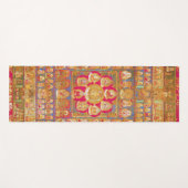 Mandala Kosmisches Diagramm für Meditation Yogamatte (Vorderseite (Horizontal))