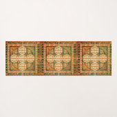 Mandala Kosmisches Diagramm für Meditation Yogamatte (Rückseite (Horizontal))