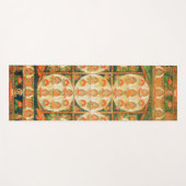 Mandala Kosmisches Diagramm für Meditation Yogamatte (Vorderseite (Horizontal))