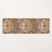 Mandala Kosmisches Diagramm für Meditation Yogamatte (Rückseite (Horizontal))