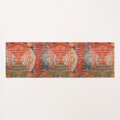 Mandala Kosmisches Diagramm für Meditation Yogamatte (Rückseite (Horizontal))