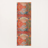 Mandala Kosmisches Diagramm für Meditation Yogamatte (Rückseite)