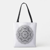 Mandala-Kreis 2 Tasche (Rückseite)