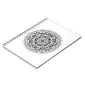 Mandala-Kreis Notizblock (Linke Seite)