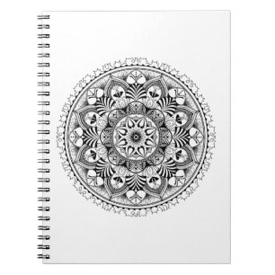Mandala-Kreis Notizblock