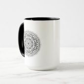 Mandala-Kreis Tasse (Vorderseite Links)