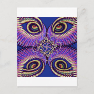 Mandala Kundalini Postkarte