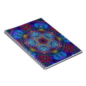 Mandala-Kunst-abstrakter Entwurf Notizblock (Rechte Seite)