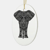 Mandala-Kunst Keramikornament (Links)