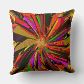 Mandala-Kunst Kissen (Rückseite)