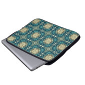 Mandala-Kunst-Laptop-Hülse Laptopschutzhülle (Vorne Knopf)