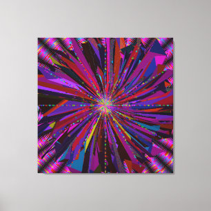 Mandala-Kunst Leinwanddruck