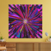 Mandala-Kunst Leinwanddruck (Insitu (Wohnzimmer))