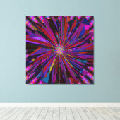 Mandala-Kunst Leinwanddruck (Insitu (Holzboden))