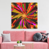 Mandala-Kunst Leinwanddruck (Insitu (Wohnzimmer))