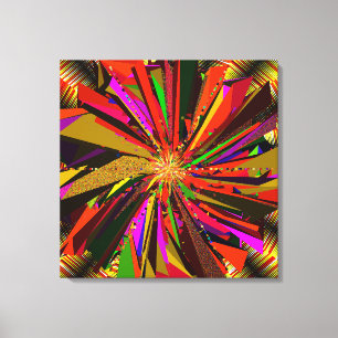 Mandala-Kunst Leinwanddruck