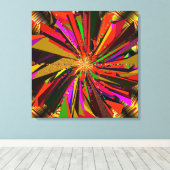 Mandala-Kunst Leinwanddruck (Insitu (Holzboden))