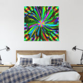 Mandala-Kunst Leinwanddruck (Insitu (Schlafzimmer))