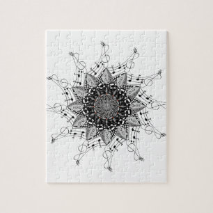 Mandala-Kunst Puzzle