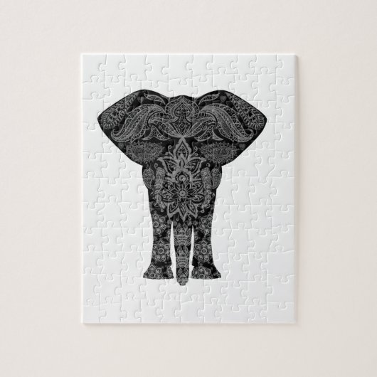 Mandala-Kunst Puzzle (Vertikal)
