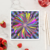 Mandala-Kunst  Serviette (Beispiel)