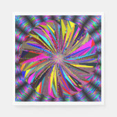 Mandala-Kunst Serviette (Vorderseite)
