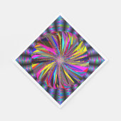 Mandala-Kunst  Serviette (Ecke)