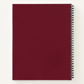 Mandala-Kunstnotizbuch Notizblock (Rückseite)