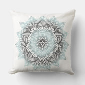 Mandala Lace Ltd. Blue ID968 Kissen (Vorderseite)