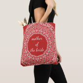 Mandala Lace Mutter der Braut Wedding Swirl Tasche (Von Nahem)