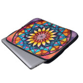 Mandala Laptop Sleeve (Vorne Knopf)