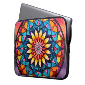 Mandala Laptop Sleeve (Vorderseite Links)