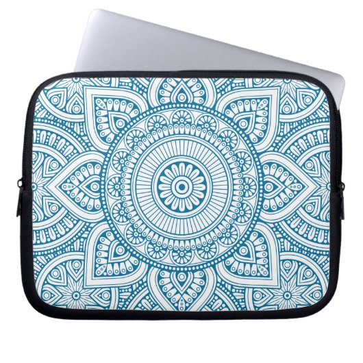 Mandala Laptopschutzhülle (Vorderseite)