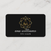 Mandala-Lebenslehrer-Visitenkarte Visitenkarte (Vorderseite)