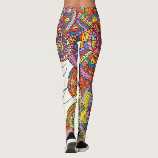 Mandala Leggings (Rückseite)